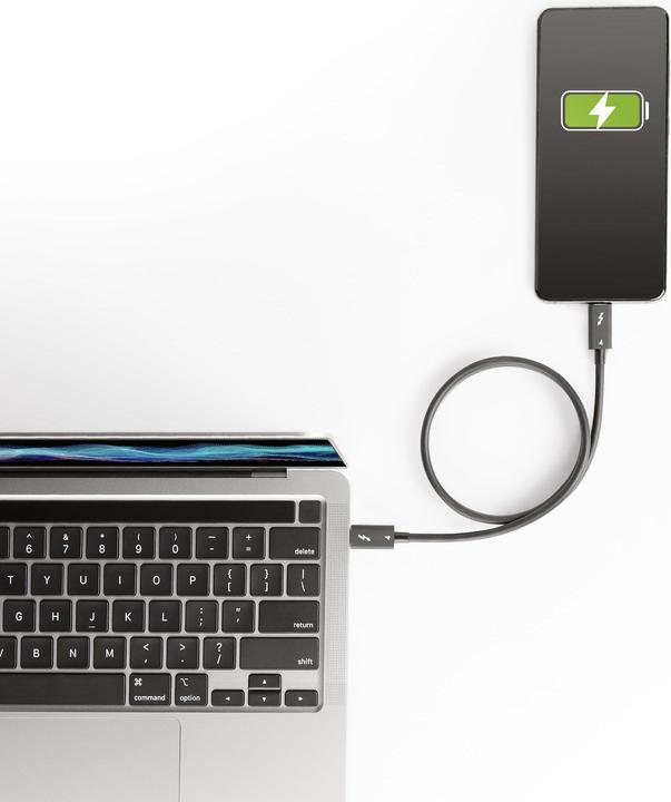 Immagine prodotto StarTech CAVO THUNDERBOLT DA 50 CM (1,6 PIEDI) (0.50 m, USB 4.0)