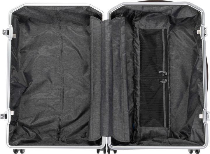Produktbild Piquadro Ultra Slim Mittelgrosser Koffer Grau/Leder (75 l, M (50 - 90l))