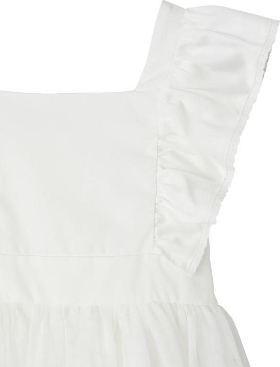 Image du produit Vertbaudet Robe de fête fille à volants, mousseline & tulle (92)