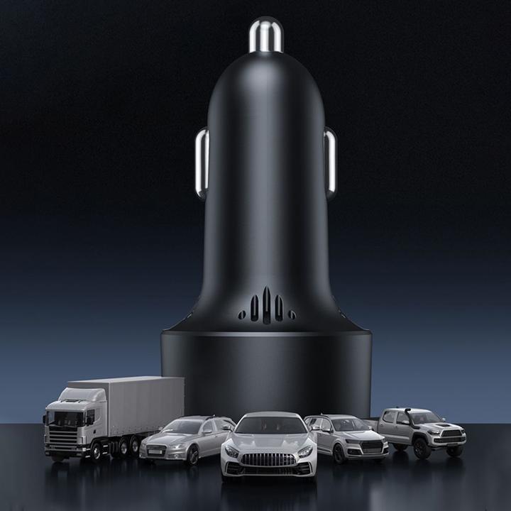 Produktbild Baseus High Efficiency Pro 1-für-2 Auto-Zigarettenanzünder 30 W (Schwarz)