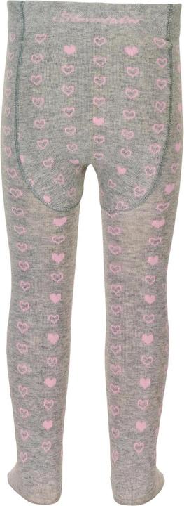 Sterntaler Baby-Strumpfhose Herzen Hellgrau Melange Gr. 80 (80)