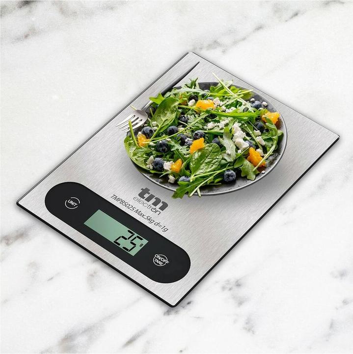 Produktbild TM Electron Küchenwaage Grau 5 kg