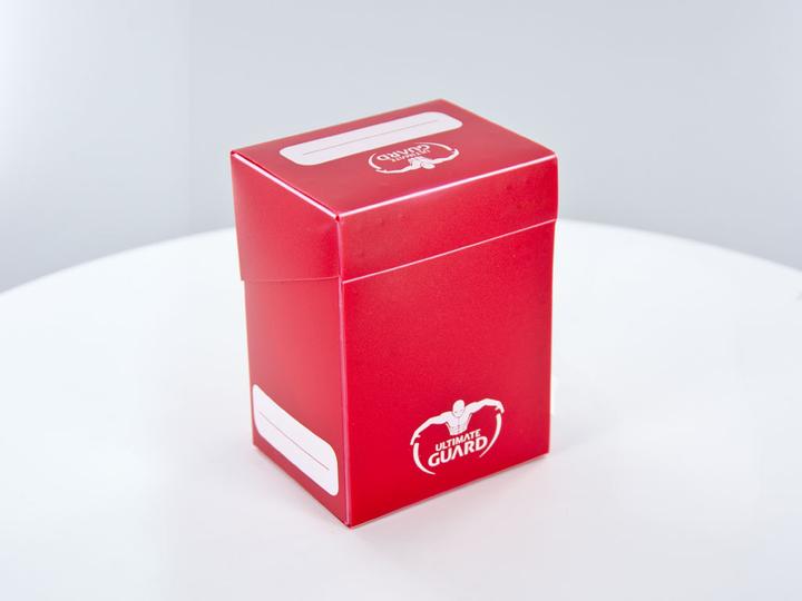 Image du produit Ultimate Guard UGD010258 - Boîte à cartes - pour 80+ cartes, taille standard, rouge