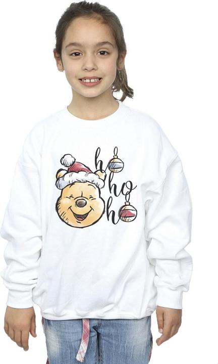 Produktbild Disney Winnie The Pooh Ho Ho Ho Baubles Sweatshirt Mädchen (140, 146)