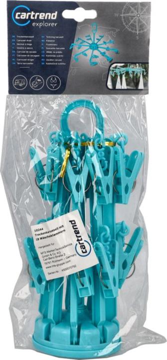 Image du produit Cartrend Carrousel à sec avec 20 pinces à linge