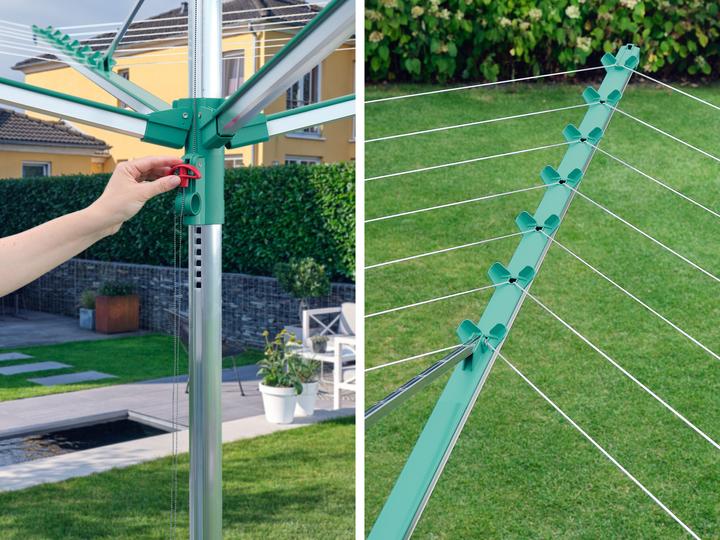 Image du produit Leifheit Séchoir parapluie Linomatic 400 Easy 40 m (40 m)