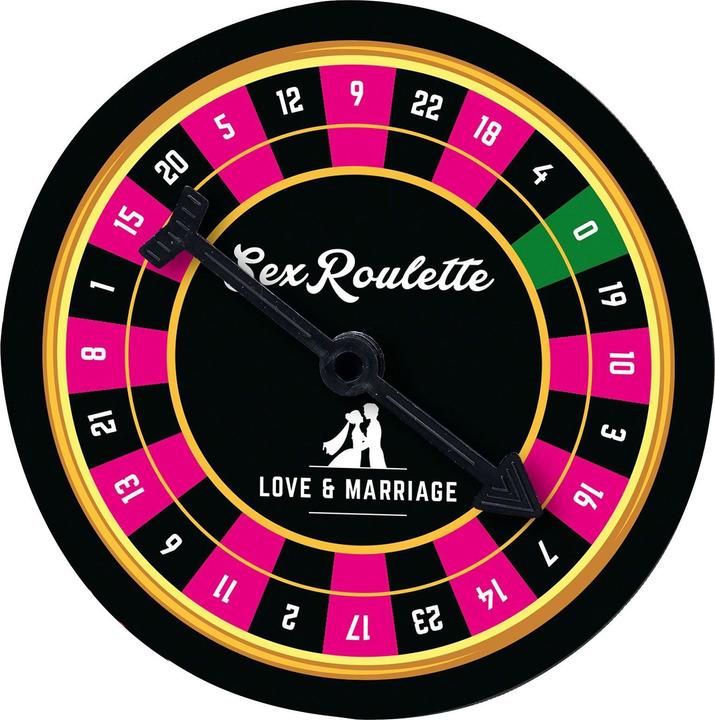 Actual product image tease & please Sex Roulette Love & Marriage (Other, German, Spanish, French, Norwegian, Polish, Dutch, Russian, Swedish, Italian, English)