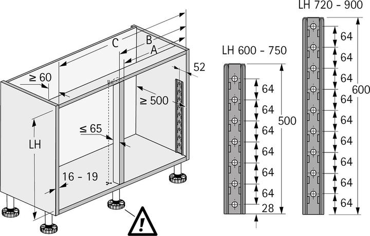 Actual product image Hettich Corner cabinet swing fittings LeMans II Arena STYLE (1 pcs.)