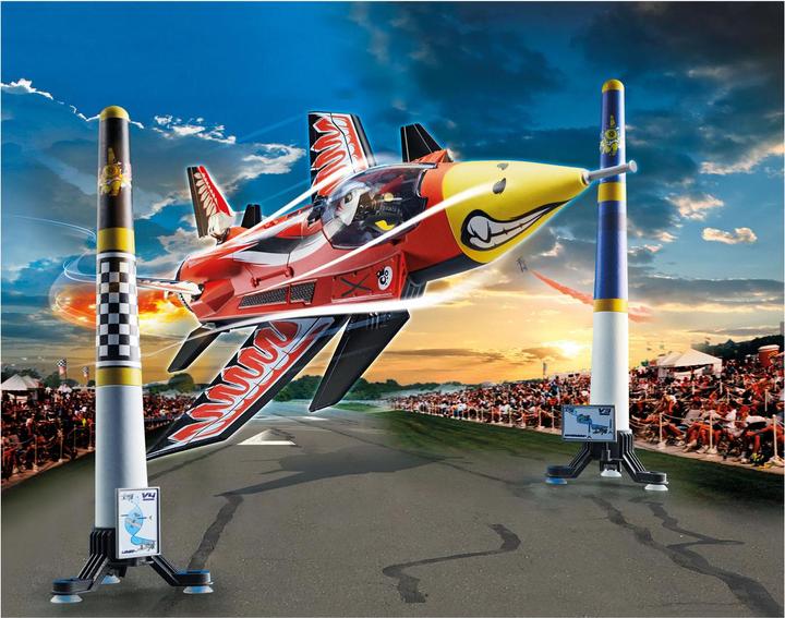 Actual product image Playmobil 70832 Air Stuntshow Jet Jet "Eagle" (70832, Playmobil stunt show)