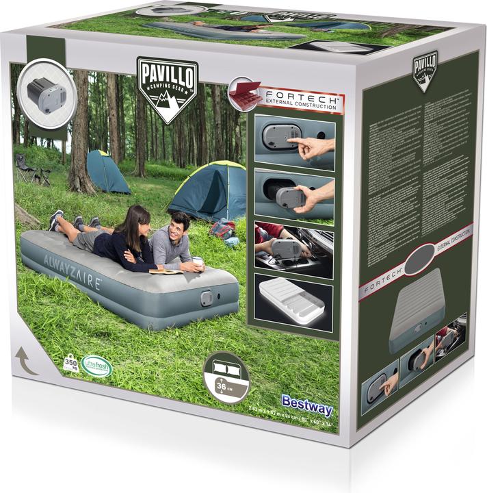 Actual product image Bestway Alwayzaire Airbed Queen 203x152x36cm (150 x 200 cm)
