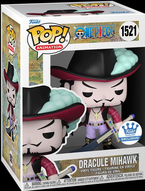 Actual product image Funko POP! One Piece Dracule Mihawk Exclusive