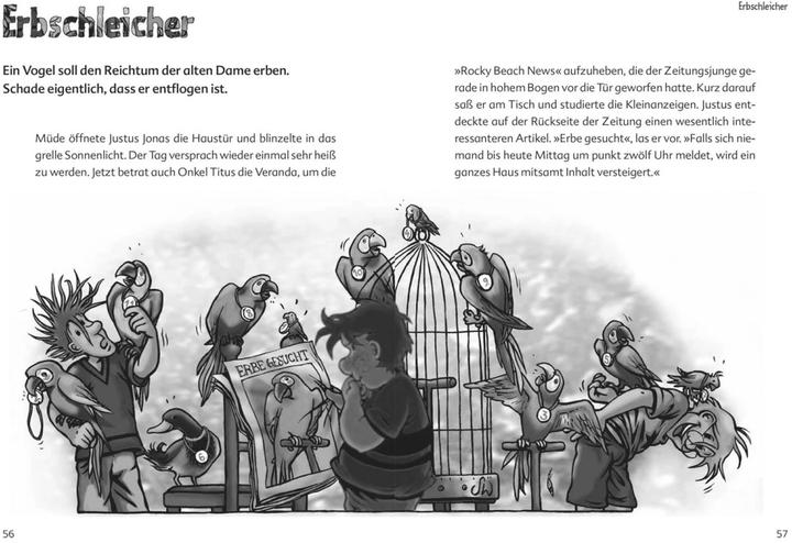 Immagine prodotto Die drei??? Kids: Schattendiebe. 30 spannende Ratekrimis! (Tedesco, Ulf Blanck, Stefanie Wegner, 2022)