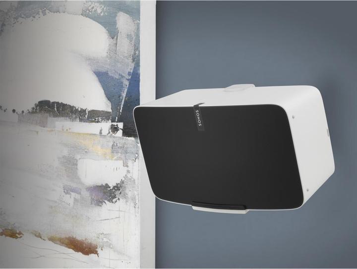 Immagine prodotto Flexson Supporto a parete per Sonos Five/Play:5 (1 pz., Installazione a parete, Perno di rotazione, Inclinabile)