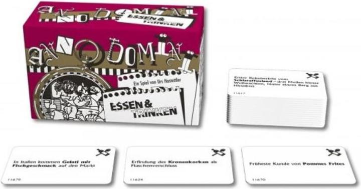Actual product image Abacus ABA09162 - Anno Domini - Food & Drink, Card game, 2-8 Players, from 10 years (DE edition) (German)