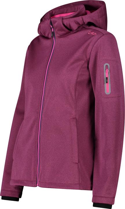 Immagine prodotto CMP Campagnolo Giacca donna con cappuccio e zip Melange Softshell (34)