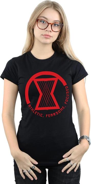 Immagine prodotto Maglietta in cotone con logo atletico della Vedova Nera (XL)