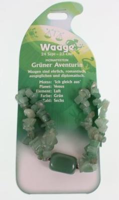 Produktbild Roost Armband Waage G243 Gr. Aventurin (Gr. Aventurin)