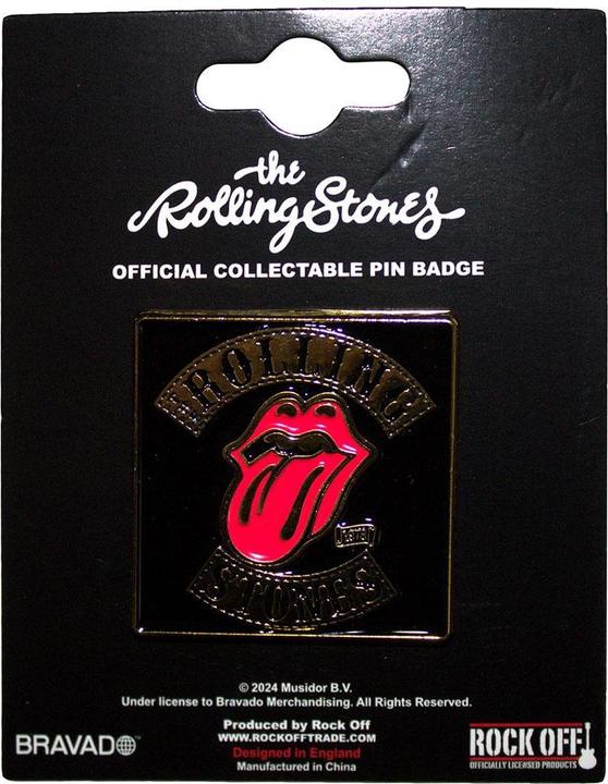 Actual product image The Rolling Stones Tour '78 Badge