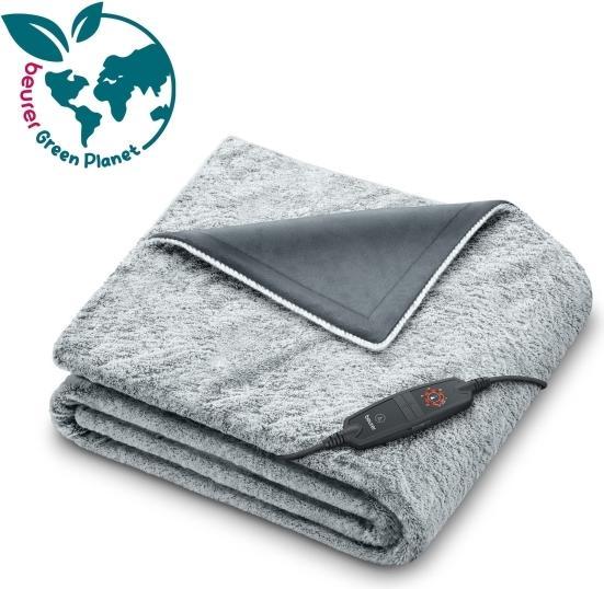 Image du produit Beurer HD 75 Nordic Grey Green Planet (180 x 130 cm)