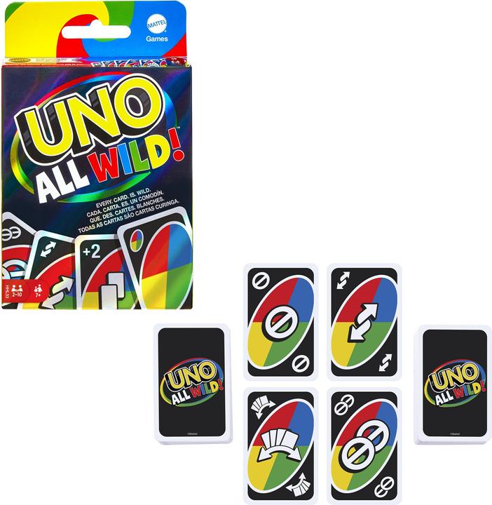 Actual product image Mattel Games All Wild (German, French, Italian, English)