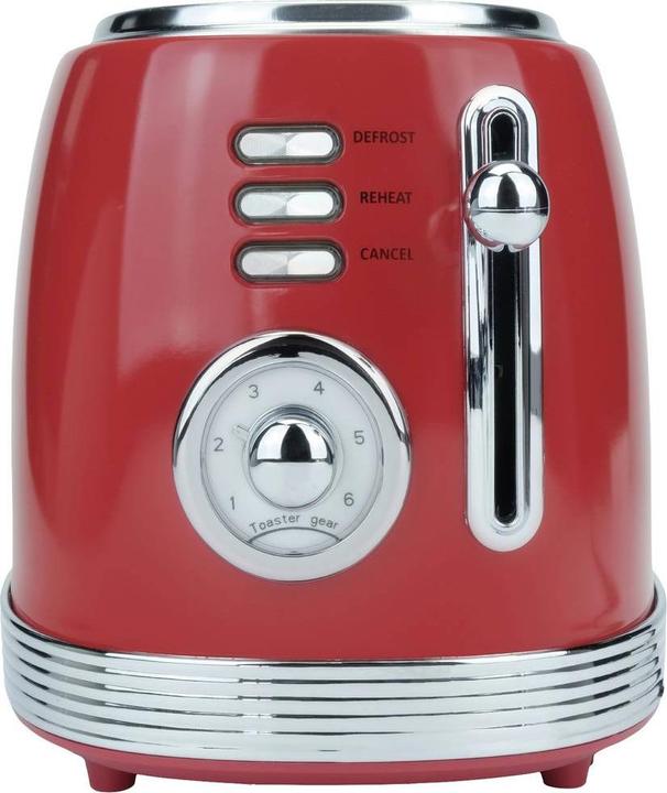 Produktbild Korona 2-Scheiben Toaster Retro rot 21668