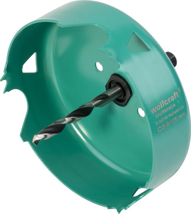 Produktbild wolfcraft wolfcraft 1 Carbonstahl-Lochsäge ø74mm (105 mm)