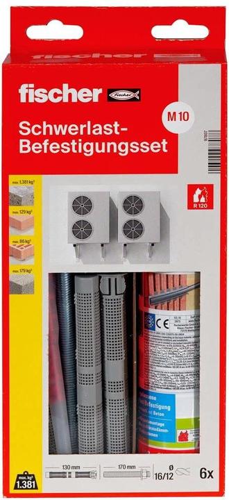 Produktbild Fischer Schwerlastbef.Set 300 T SBS Set M10 (6 Stk.)