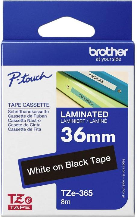 Immagine prodotto Brother Tze-365 (3.60 cm, Bianco, Nero)