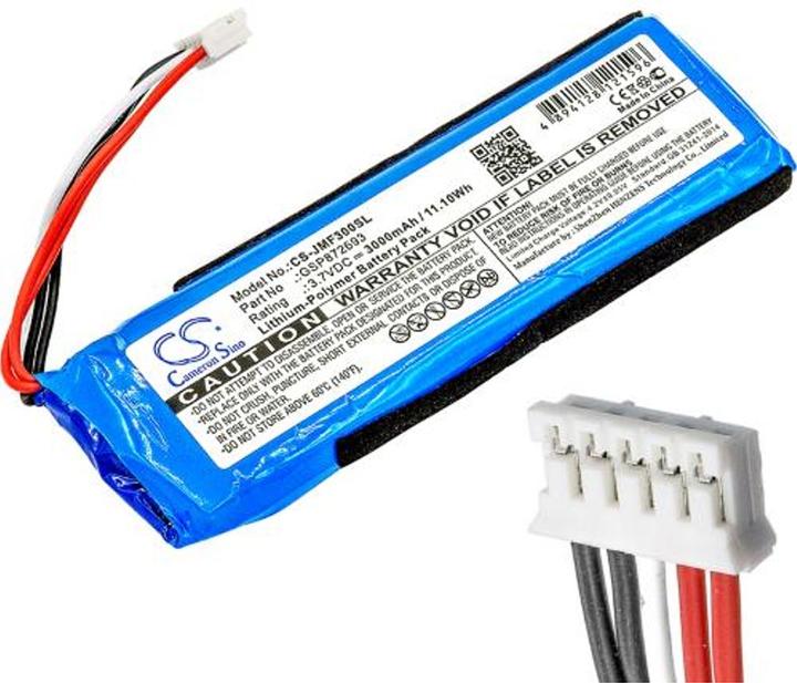 Produktbild CS Cameron Sino Battery for Jbl Flip 3 etc (1 Stk., Gerätespezifisch, 3000 mAh)