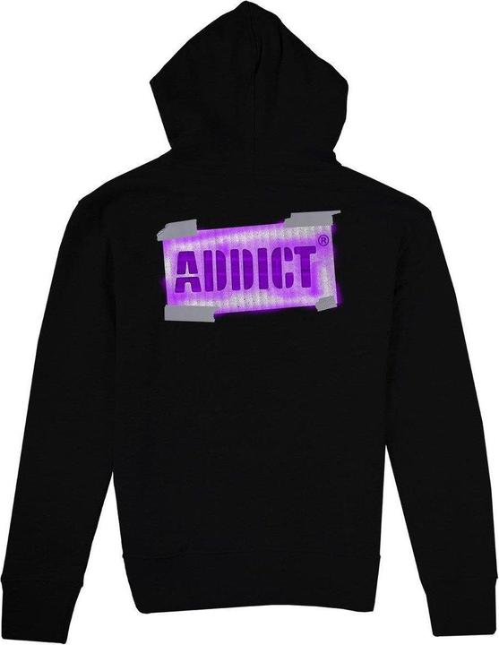 Produktbild Addict Hoodie mit durchgehendem Reissverschluss Logo (M)
