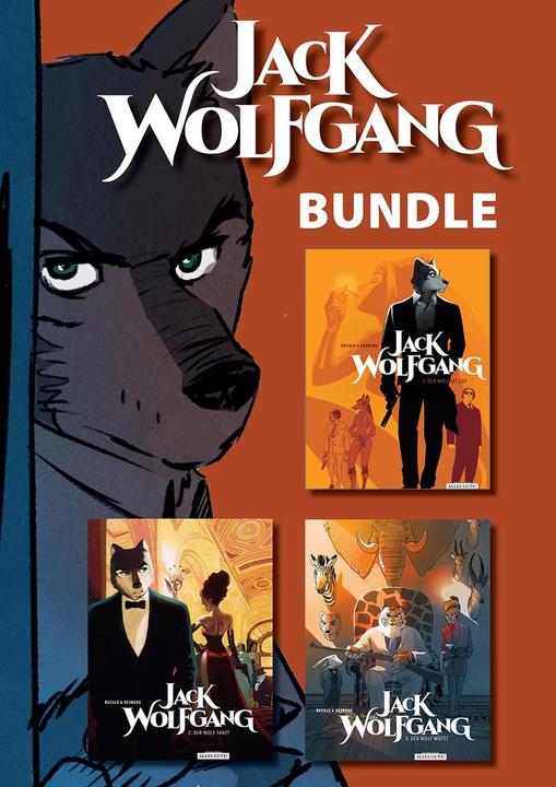 Produktbild Jack Wolfgang - Komplett-Bundle (Deutsch, Stephen Desberg, 2024)