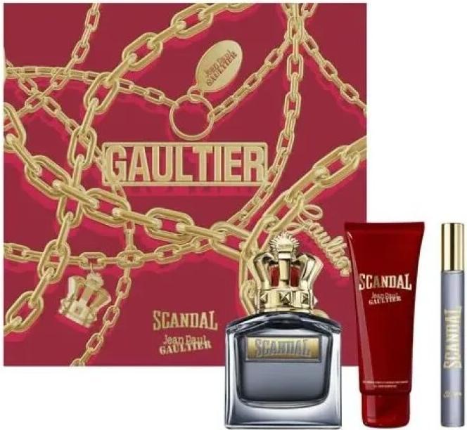 Actual product image Gaultier Scandal for Him EdT 100ml Set 3 items (Eau de toilette)