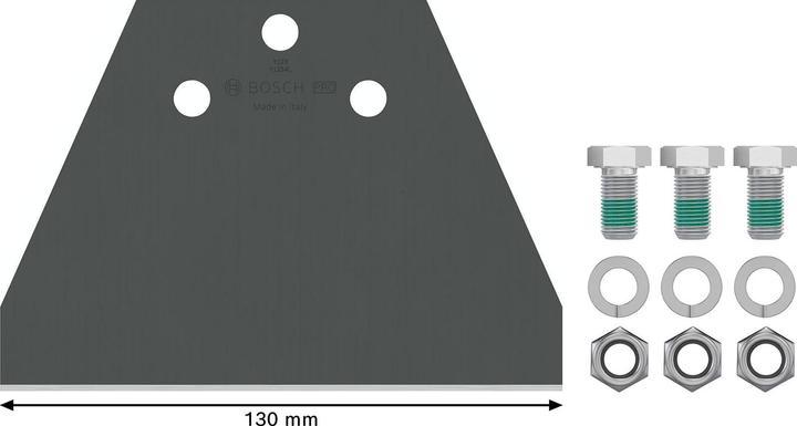 Bosch Professional Zubehör Raschietto per pavimenti PRO SDS plus, 130 mm (130 mm)