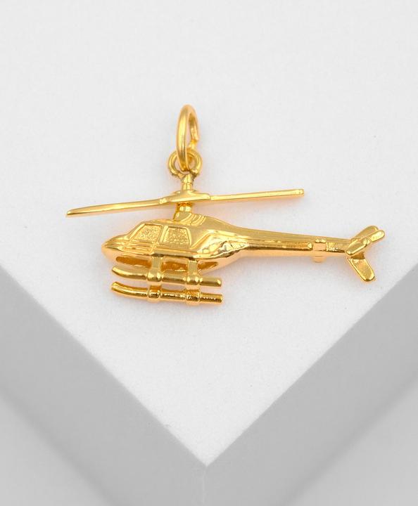 Actual product image Muau Helicopter (750/18K yellow gold)