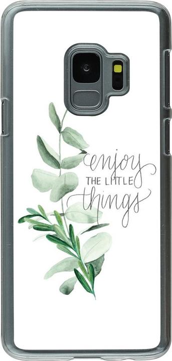 Produktbild PhoneLook Hülle transparent Enjoy the little things (Samsung Galaxy S9)