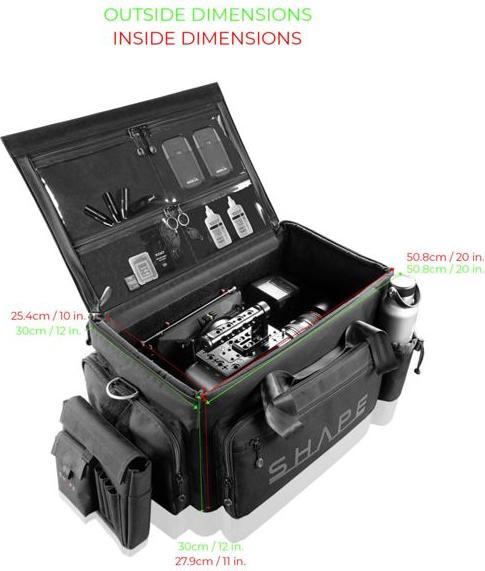 Actual product image Shape Sbag (Camera shoulder bag, 36 l)
