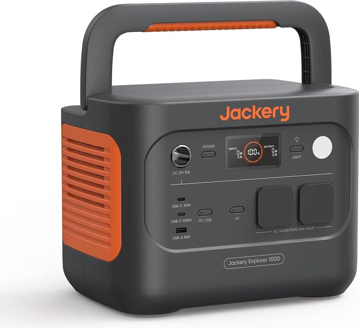 Produktbild Jackery Tragbare Powerstation Explorer 1000 v2 (1070 Wh)