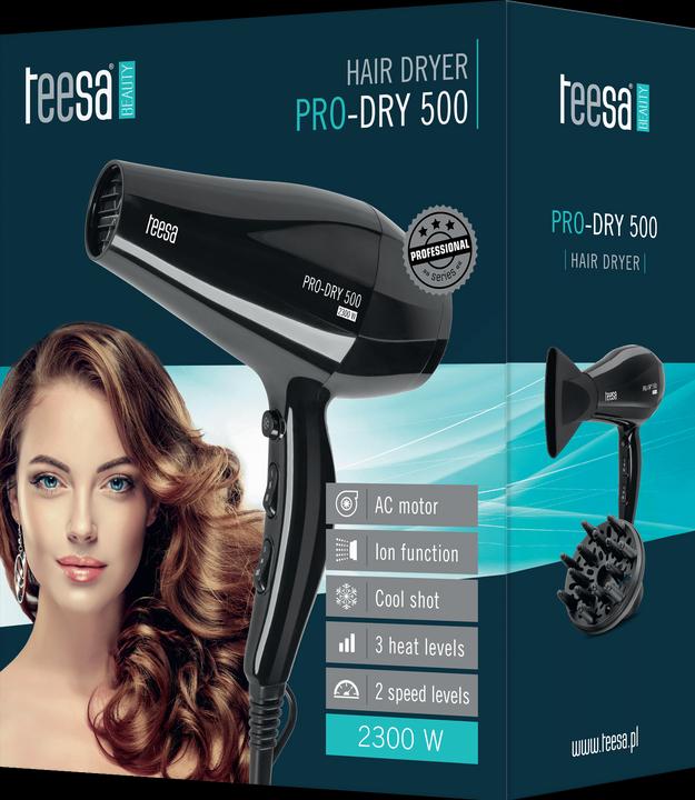 Actual product image Teesa Professional hair dryer PRO-DRY 500 AC 2300W