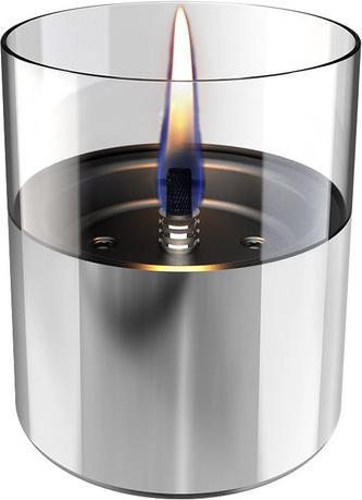 Image du produit Tenderflame Bougie de table en verre Lilly 10 alu (10 x 10 x 10 x 10,5 cm)