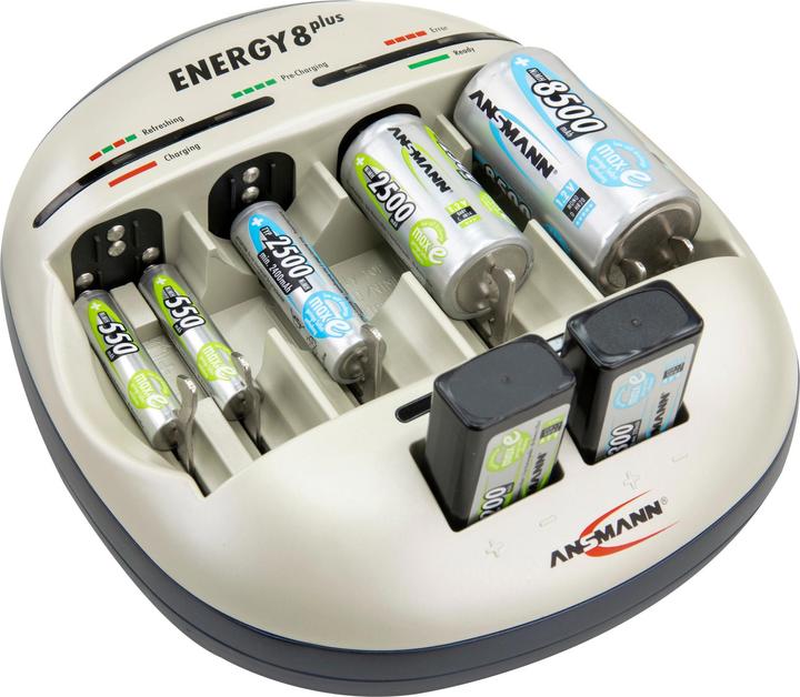 Produktbild Ansmann Energy 8 plus (Ladegerät ohne Akku)