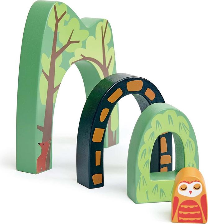 Produktbild Tender Leaf Toys Eisenbahnzubehör Wald-Tunnel