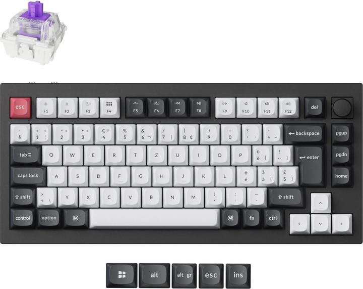 Image du produit Keychron Q1 HE (CH, Filaire)