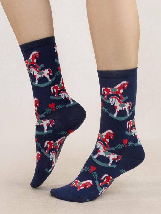 Image du produit Bleuforêt Chaussettes Cheval à bascule (36 - 40)