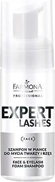 Produktbild Farmona PROFESSIONAL Expert Lashes Face & Eyelash Foam Shampoo szampon w piance do mycia twarzy (100 ml)
