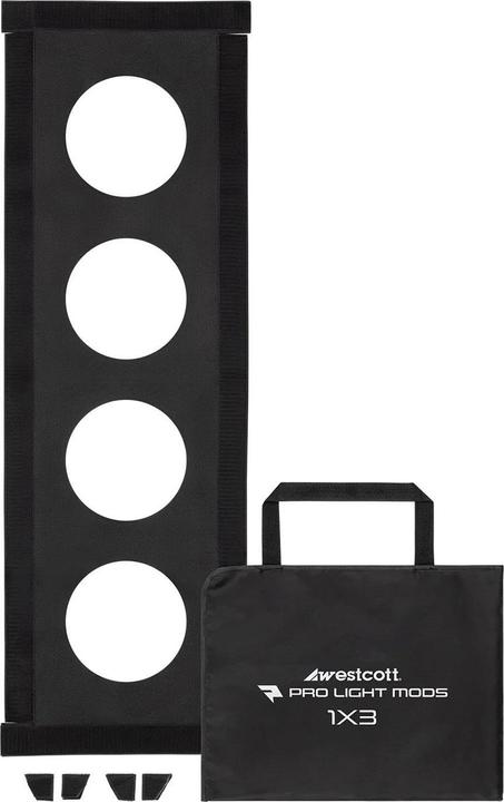 Actual product image Westcott Pro Light Mods 1x3