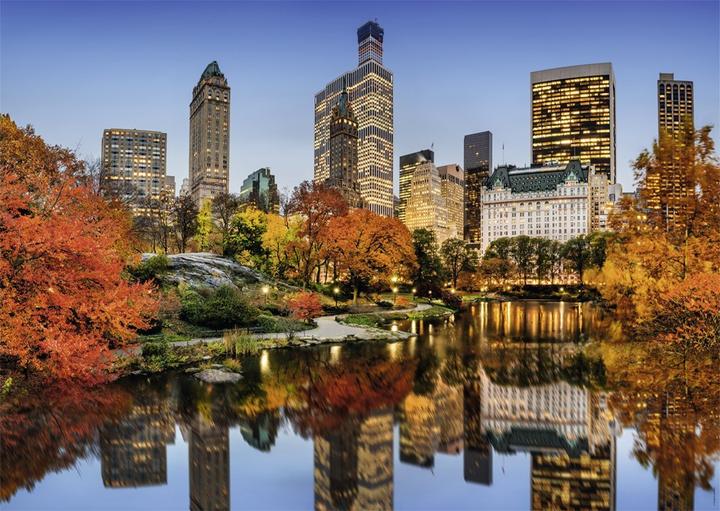 Actual product image Nathan Puzzle 1500 pieces New York in Autumn (1500 pieces)