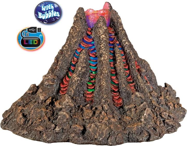 Actual product image Nobby Aqua Ornaments VULKAN with LED (Embellishment, other items)