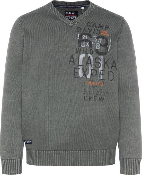 Actual product image Camp David Jumper Knitted jumper V-neck (3XL)