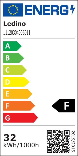 Label énergétique Ledino Projecteur LED avec capteur (2520 lm, IP54)