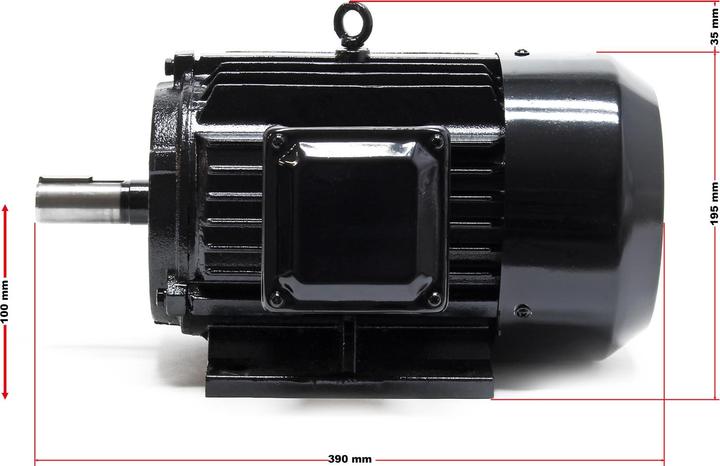 Actual product image Wiltec Electric motor